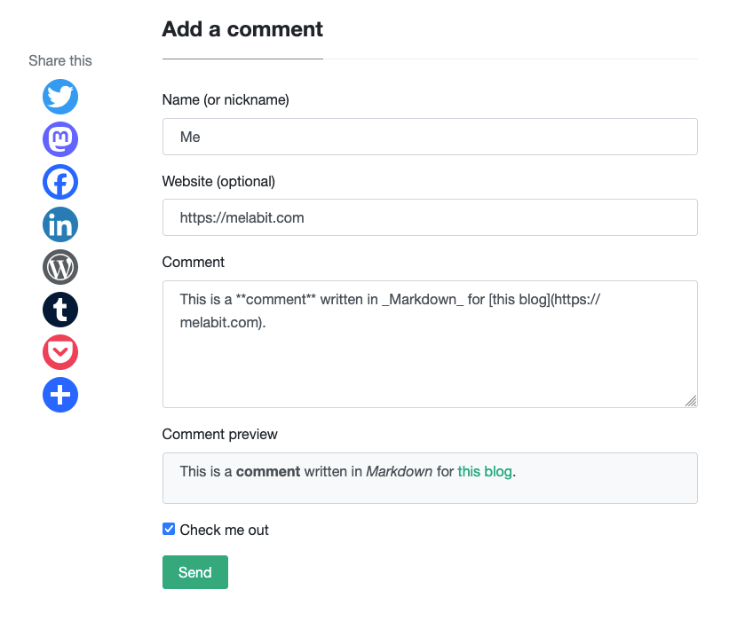 From melabit to melabit: managing comments with Jekyll